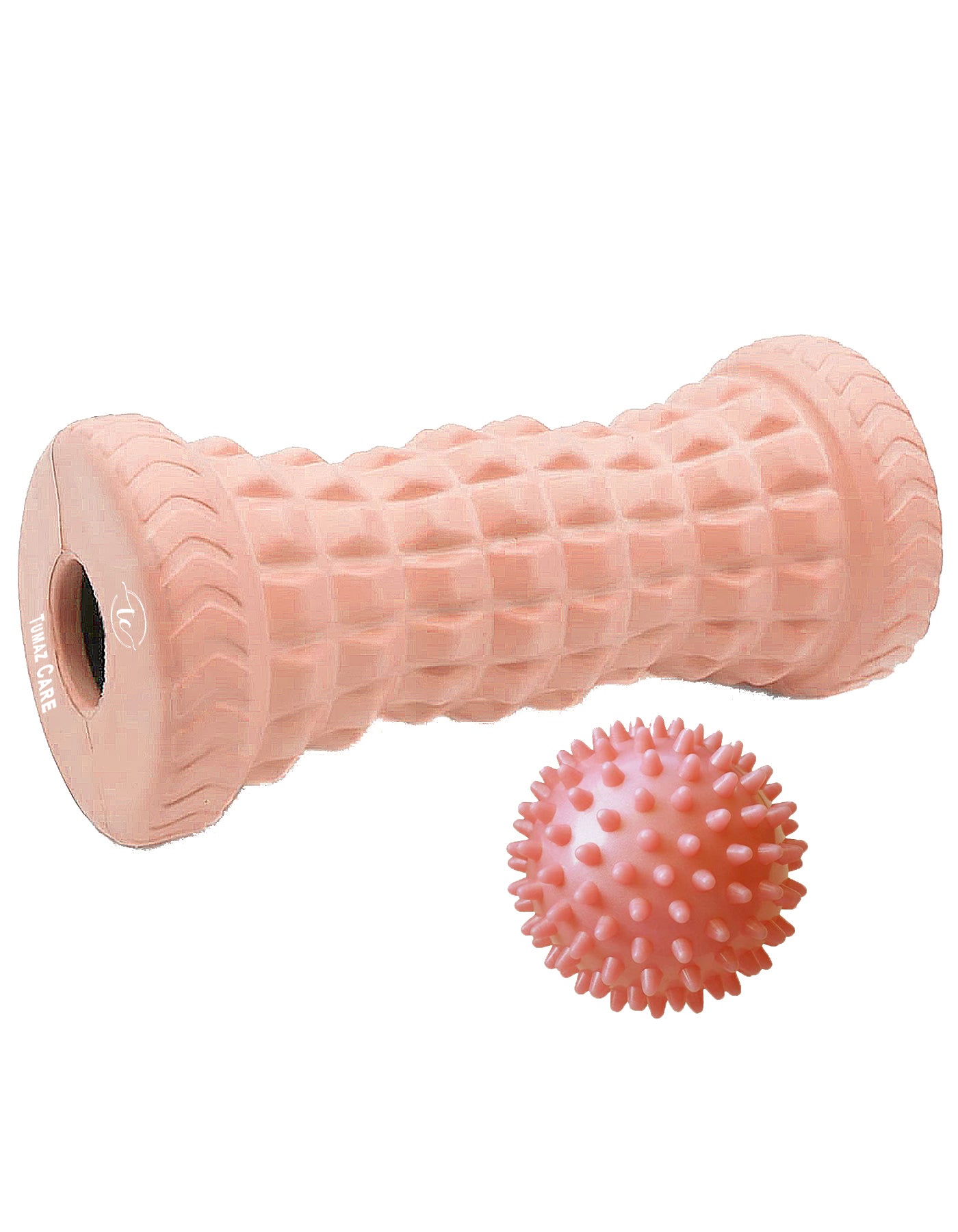 Tumaz Care FT2402 2-in-1 Hand & Foot Massage Roller with Spiky Ball Set