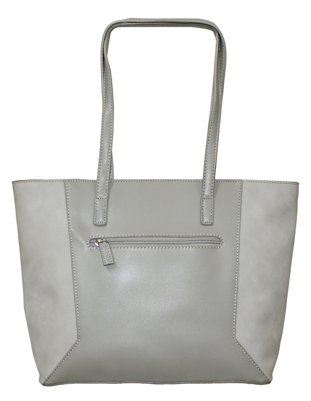 Fino G9107 Chic Faux Leather Handbag with Detachable Pom Charm