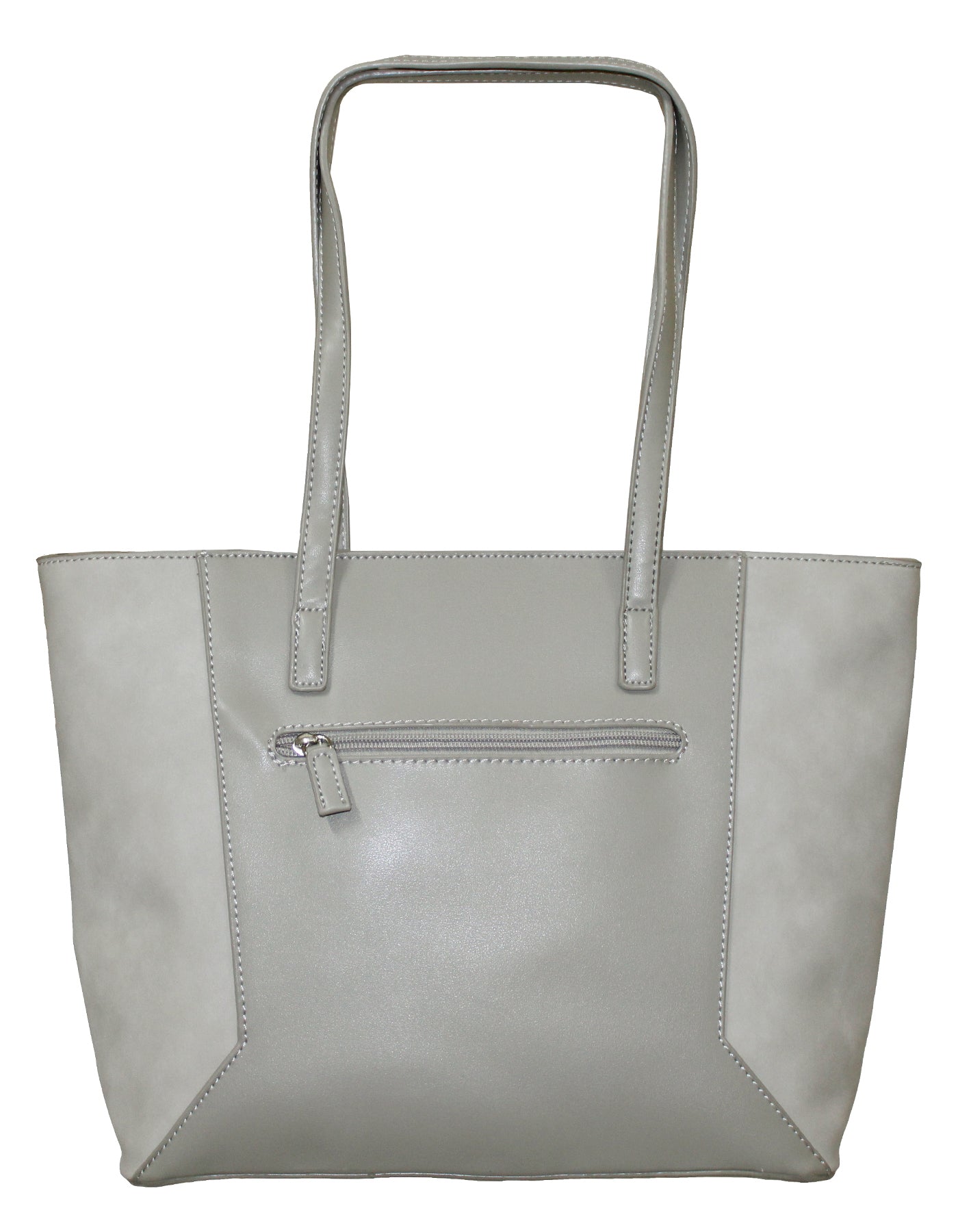 Fino G9107 Chic Faux Leather Handbag with Detachable Pom Charm