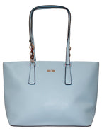 Fino G9111 Faux Leather Ladies Handbag with Chain-Link Straps