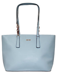 Fino G9111 Faux Leather Ladies Handbag with Chain-Link Straps