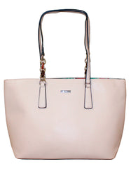 Fino G9111 Faux Leather Ladies Handbag with Chain-Link Straps