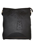 Deluxell GSX-101 Unisex Full Grain Genuine Leather Windmill Sling Bag