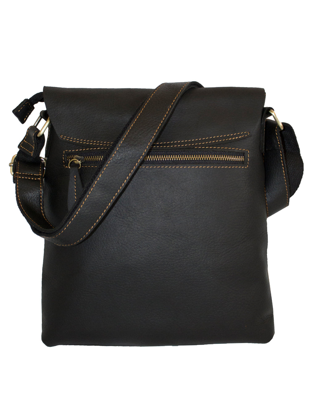 Deluxell GSX-101 Unisex Full Grain Genuine Leather Windmill Sling Bag