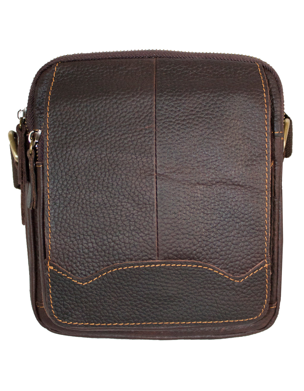 Deluxell GSX-102 Unisex Full Grain Genuine Leather Sling/ Crossbody Bag