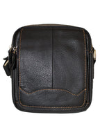 Deluxell GSX-102 Unisex Full Grain Genuine Leather Sling/ Crossbody Bag