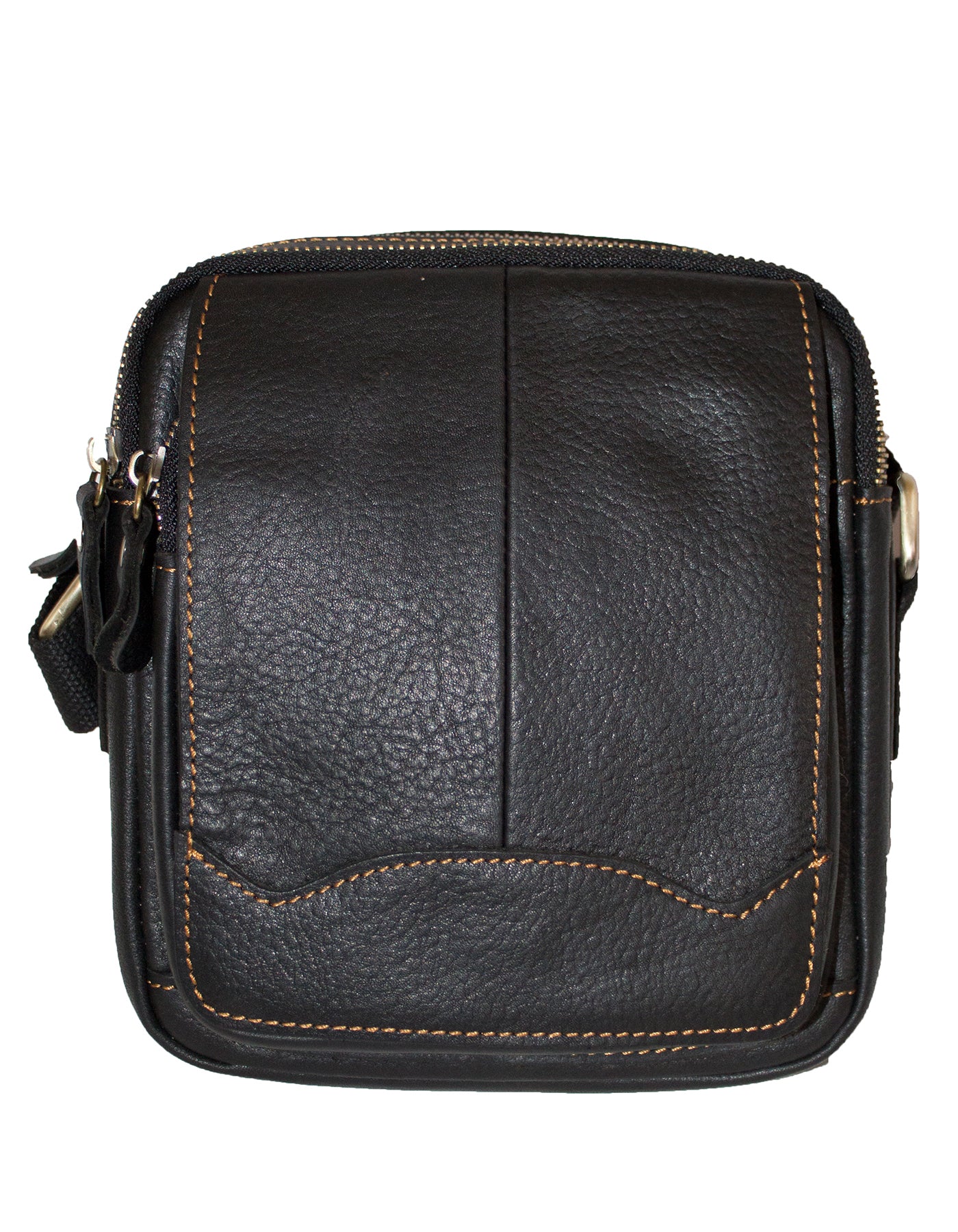 Deluxell GSX-102 Unisex Full Grain Genuine Leather Sling/ Crossbody Bag