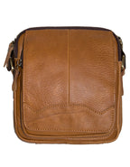 Deluxell GSX-102 Unisex Full Grain Genuine Leather Sling/ Crossbody Bag