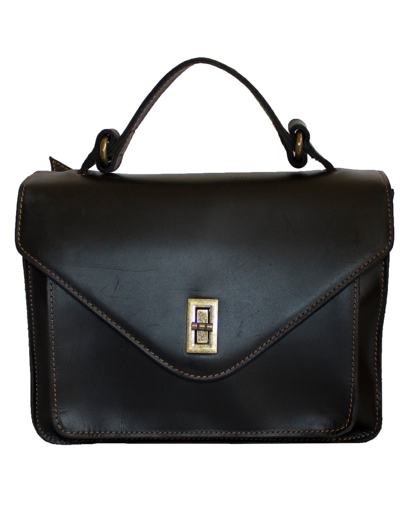 Deluxell GSX-108 Full Grain Genuine Leather Women's Crossbody/ Handbag