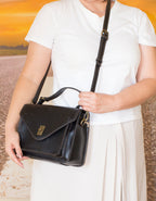 Deluxell GSX-108 Full Grain Genuine Leather Women's Crossbody/ Handbag