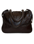 Fino GW-80182 Multi-Compartment Genuine Patch Leather Hand & Shoulder Bag
