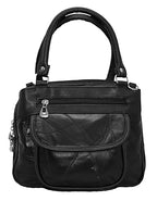 Fino GW-80398 Genuine Patch Leather Multi-Compartment Mama Sling Bag