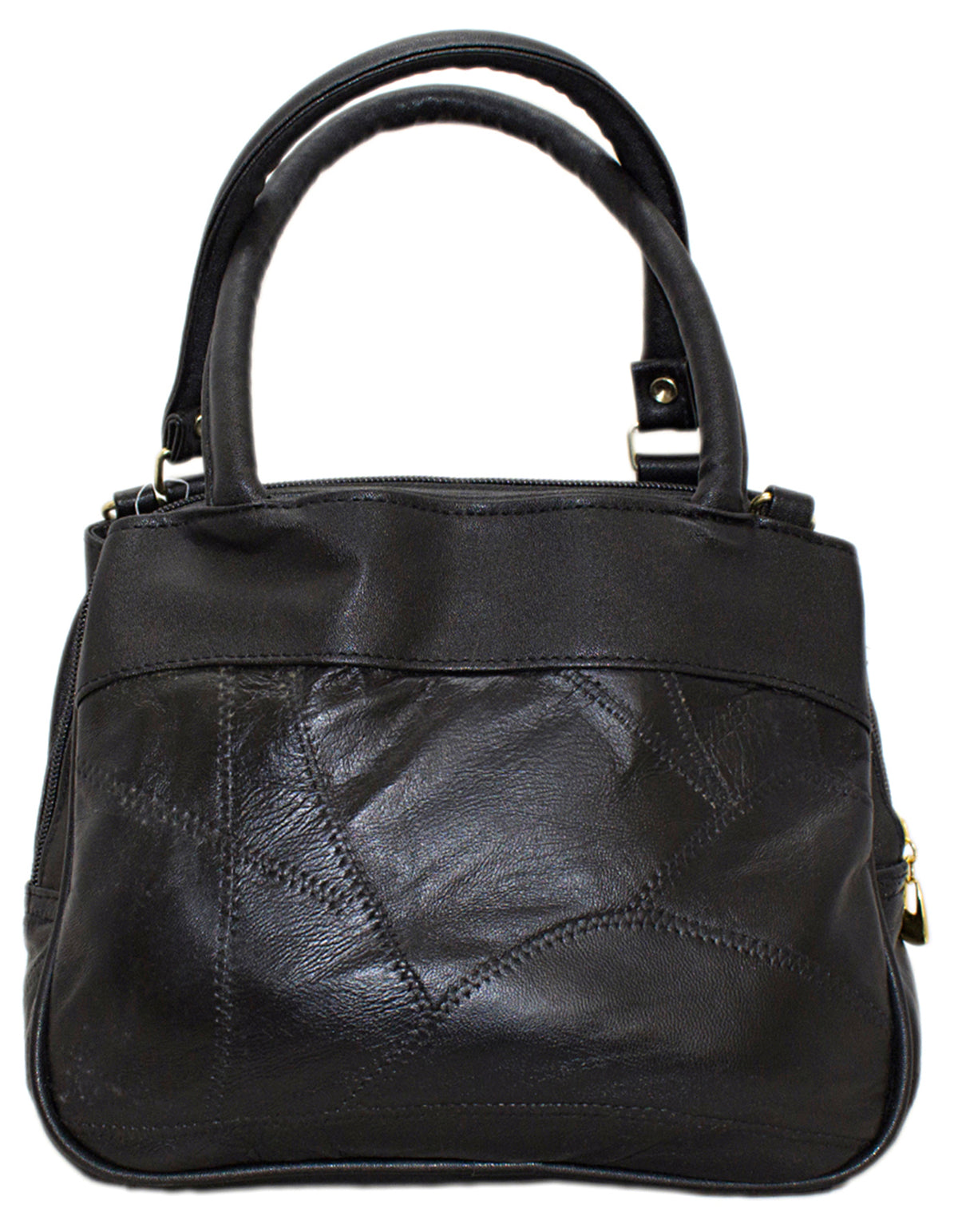 Fino GW-80398 Genuine Patch Leather Multi-Compartment Mama Sling Bag