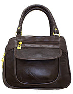 Fino GW-80398 Genuine Patch Leather Multi-Compartment Mama Sling Bag