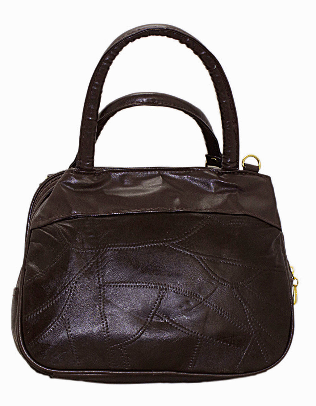 Fino GW-80398 Genuine Patch Leather Multi-Compartment Mama Sling Bag