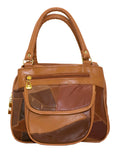 Fino GW-80398 Genuine Patch Leather Multi-Compartment Mama Sling Bag