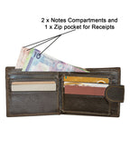 Fino GX-070 Genuine Leather Card Wallet with Box