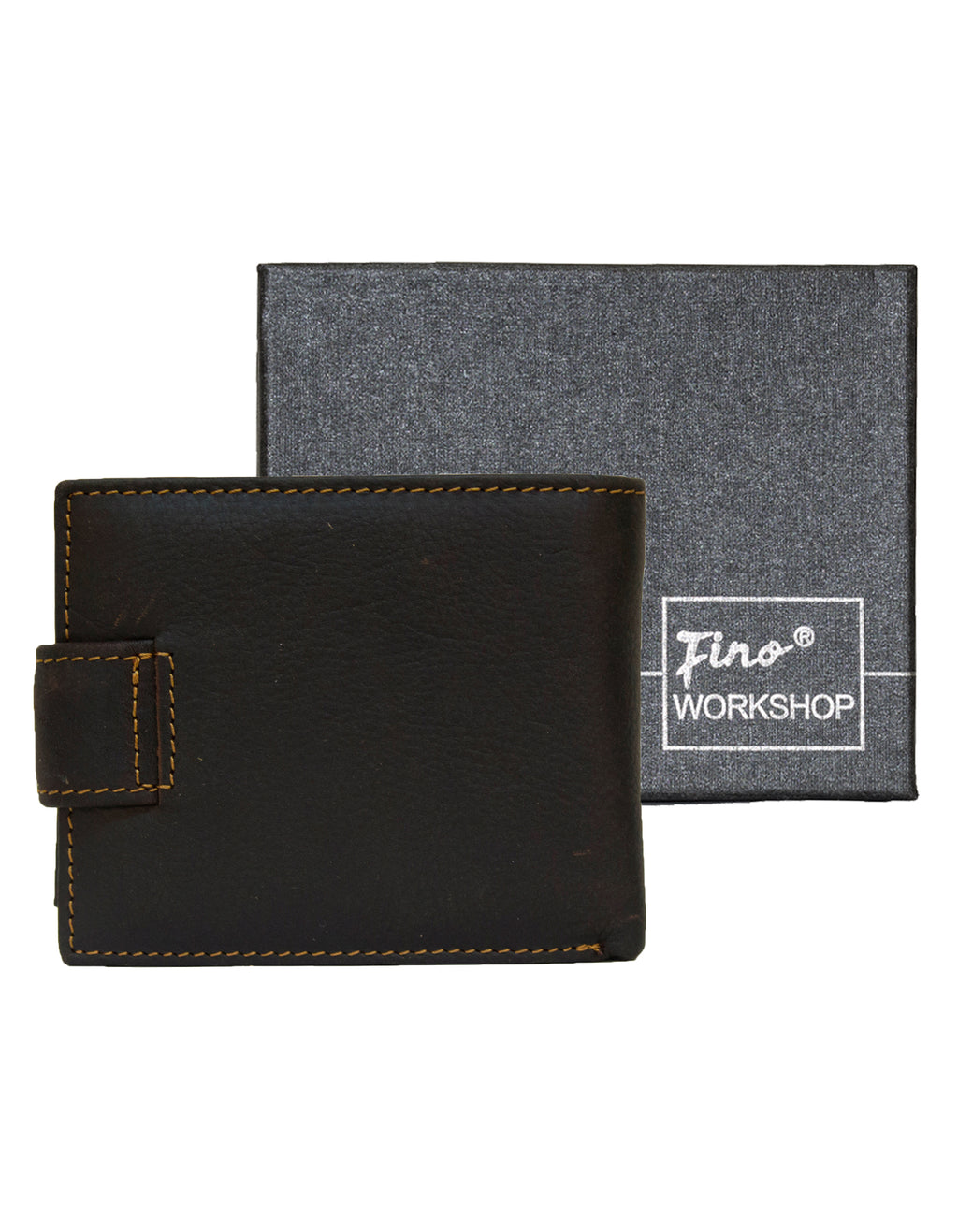 Fino GX-070 Genuine Leather Card Wallet with Box