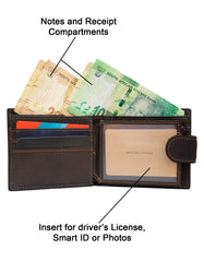 Fino GX-070 Genuine Leather Card Wallet with Box