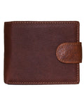 Fino GX-W202 Full Genuine Leather Wallet with Box - Coffee