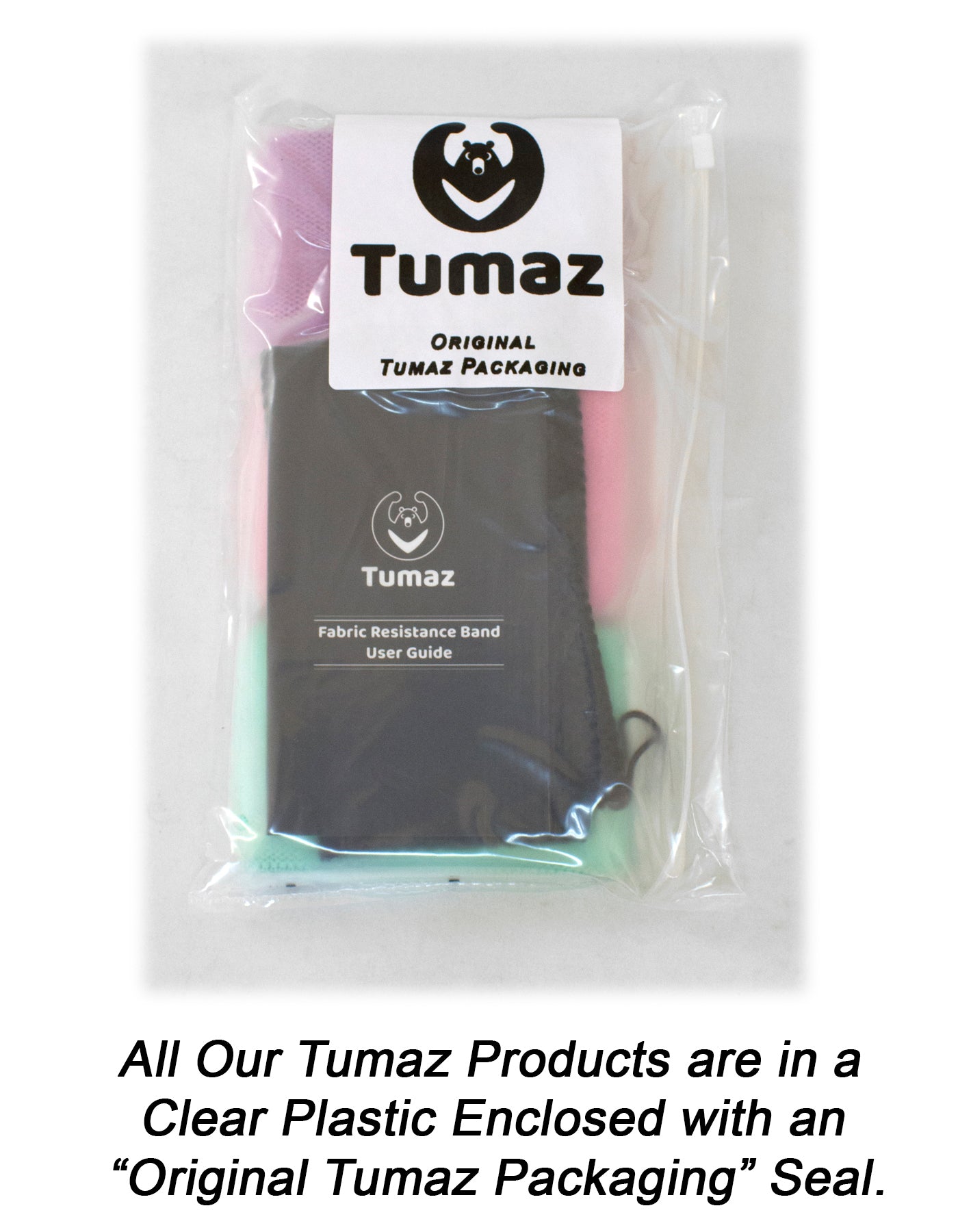 Tumaz HIP Premium 3 level Resistance Bands for Home Workout, Fitness & Physical Therapy (Pack of 3)