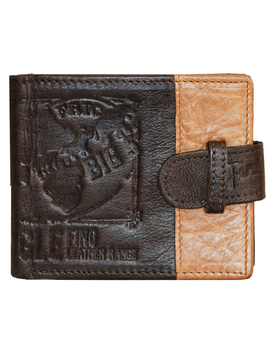 Fino HL-001 Genuine Leather Big Five Card Wallet with SD Card Holder & Box