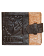 Fino HL-001 Genuine Leather Big Five Card Wallet with SD Card Holder & Box