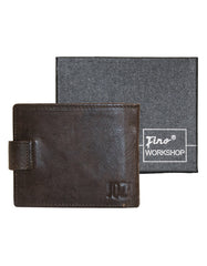 Fino HL-001 Genuine Leather Big Five Card Wallet with SD Card Holder & Box