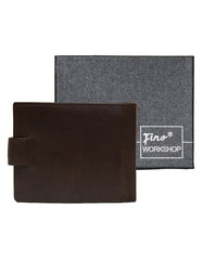 Fino HL-1339/CRO Genuine Leather 2-Tone Wallet with SD Card Holder & Box