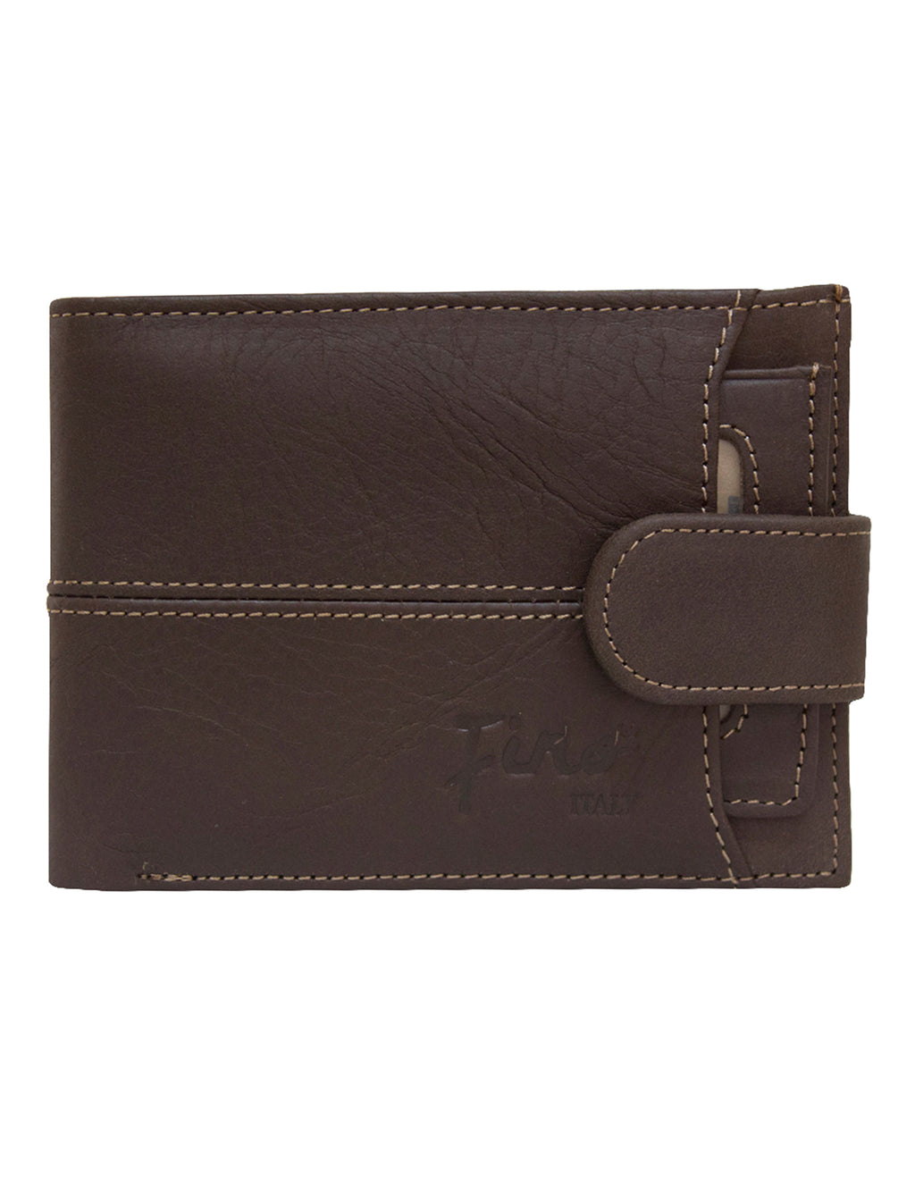 Fino HL-1340 Genuine Leather Card Holder Wallet with SD Card Holder & Box