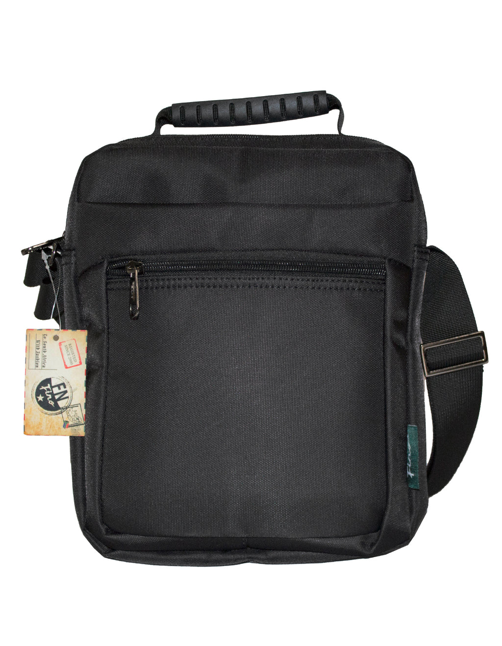 Fino HY-1280 Water-Resistant Unisex Nylon Shoulder/ Crossbody Bag