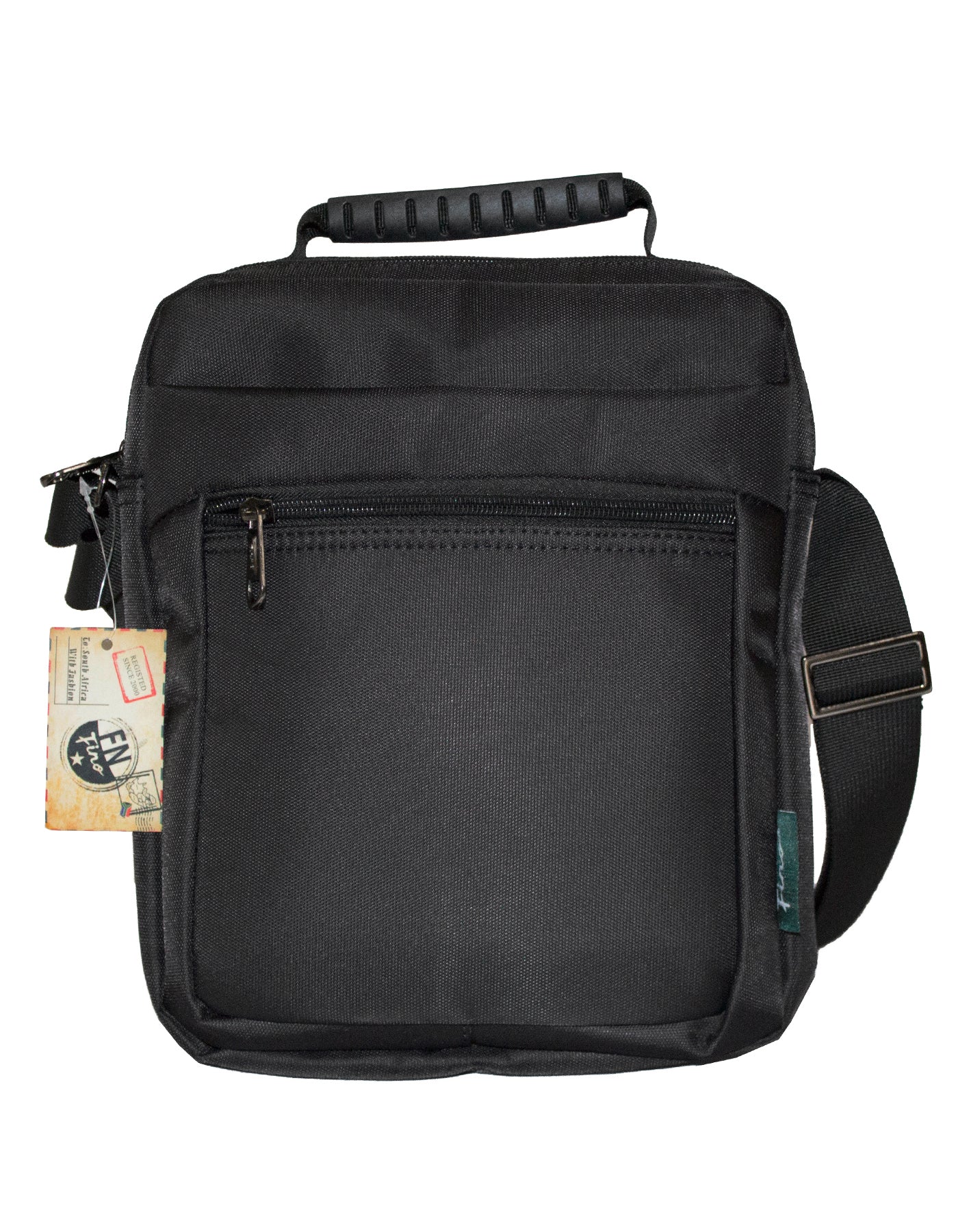 Fino HY-1280 Water-Resistant Unisex Nylon Shoulder/ Crossbody Bag