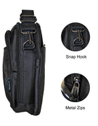 Fino HY-1303 Unisex Nylon Shoulder/ Crossbody Water-Resistant Bag