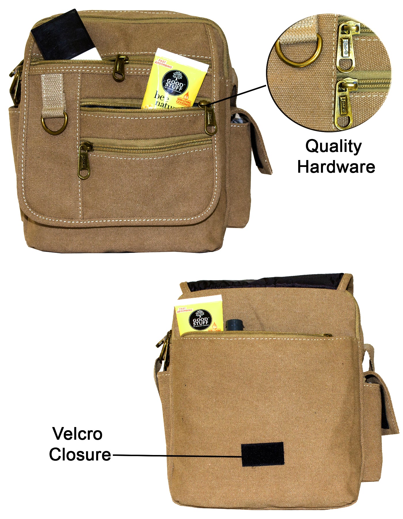 Fino HY-325 Retro Canvas Sling Bag