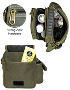 Fino Hy-3524 Unisex Canvas Shoulder Bags Travel Bag Crossbody Bag