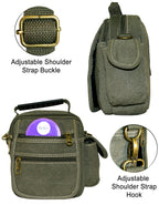 Fino Hy-3524 Unisex Canvas Shoulder Bags Travel Bag Crossbody Bag