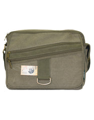Fino HY-3544 Unisex Vintage Cotton Canvas Crossbody Messenger Bag