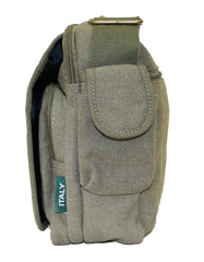 Fino HY-3544 Unisex Vintage Cotton Canvas Crossbody Messenger Bag