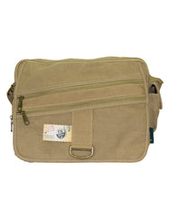 Fino HY-3544 Unisex Vintage Cotton Canvas Crossbody Messenger Bag