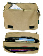 Fino HY-3544 Unisex Vintage Cotton Canvas Crossbody Messenger Bag