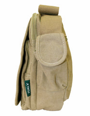 Fino HY-3544 Unisex Vintage Cotton Canvas Crossbody Messenger Bag