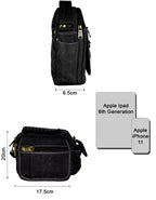 Fino HY-3640 Unisex Canvas Travel Shoulder Sling Bag