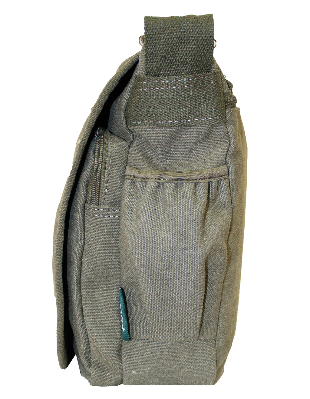 Fino HY-8815 Unisex Vintage Canvas 14" Laptop Messenger Crossbody Bag