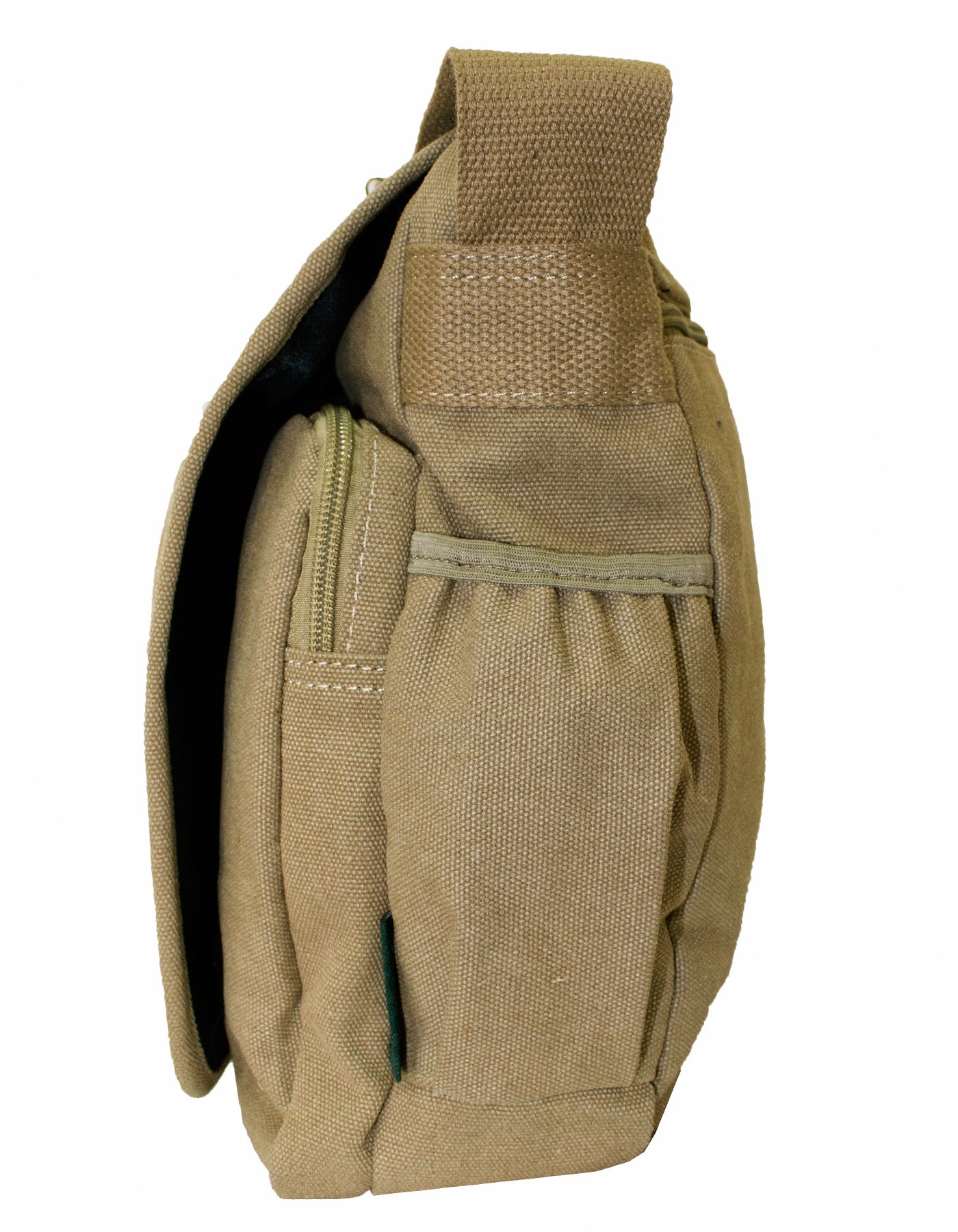 Fino HY-8815 Unisex Vintage Canvas 14" Laptop Messenger Crossbody Bag