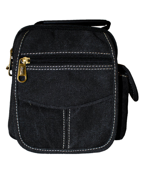 Fino HY-B810 Unisex Mini Canvas Messenger/ Sling Bag