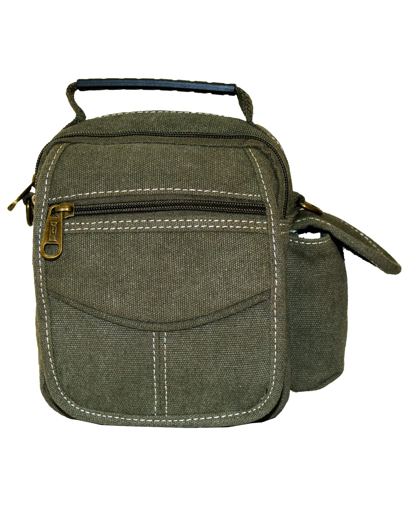 Fino HY-B810 Unisex Mini Canvas Messenger/ Sling Bag