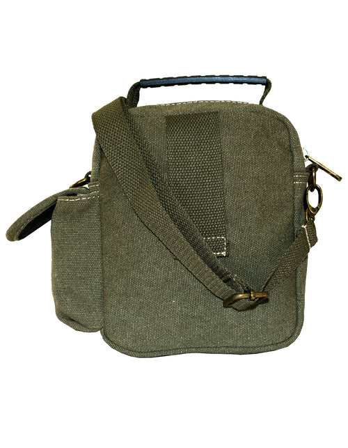 Fino HY-B810 Unisex Mini Canvas Messenger/ Sling Bag