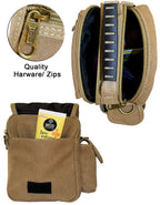 Fino HY-B810 Unisex Mini Canvas Messenger/ Sling Bag