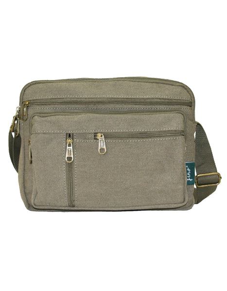 Fino HY-C238 Unisex Canvas Vintage Messenger Crossbody Bag