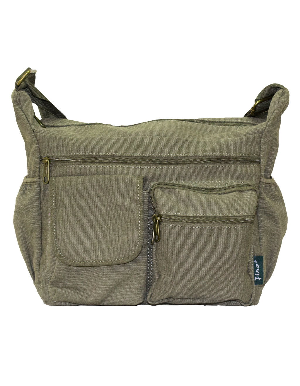 Fino HY-C239 Cotton Canvas Unisex Messenger Crossbody Bag